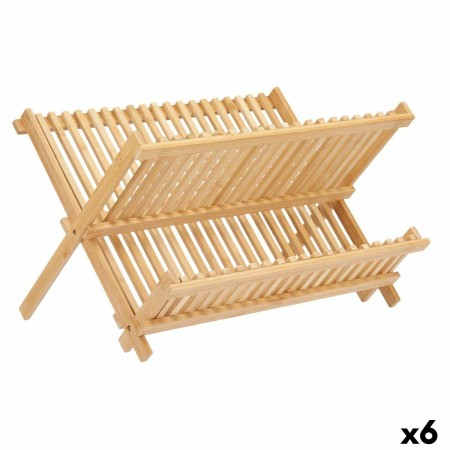 Draining Rack for Kitchen Sink Brown Bamboo (6 Units) by Kinvara, Draining Boards - Ref: S3629003, Price: 56,94 €, Discount: %