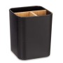 Toothbrush Holder Black Bamboo polypropylene 9 x 11 x 9 cm (6 Units) by Berilo, Stands and dispensers - Ref: S3629113, Price:...