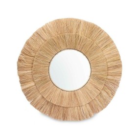 Espejo de pared DKD Home Decor Blanco Marrón Acacia Madera de mango Urbano 90 x 1,5 x 113 cm | Tienda24 - Global Online Shop Tienda24.eu