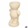 Decorative Figure Beige 16 x 25 x 12 cm Vase (6 Units) by Gift Decor, Ornaments - Ref: S3632375, Price: 47,38 €, Discount: %