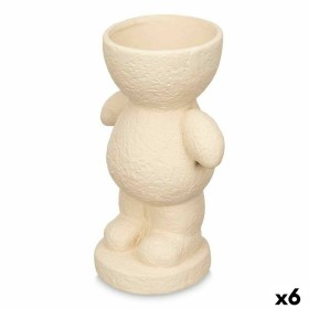 Deko-Figur Beige 16 x 25 x 12 cm Vase (6 Stück) von Gift Decor, Ornamente - Ref: S3632375, Preis: 47,38 €, Rabatt: %