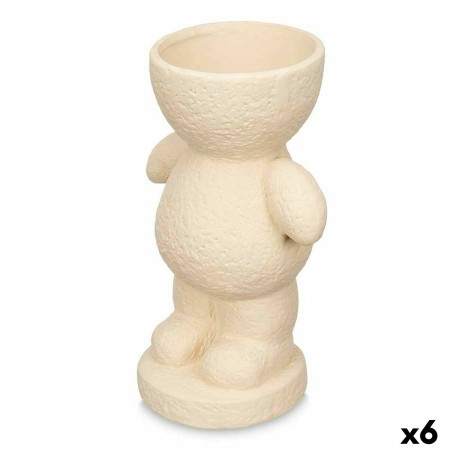 Deko-Figur Beige 16 x 25 x 12 cm Vase (6 Stück) von Gift Decor, Ornamente - Ref: S3632375, Preis: 47,27 €, Rabatt: %