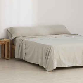 Fitted bottom sheet Alexandra House Living Black 135/140 x 190/200 cm | Tienda24 Tienda24.eu