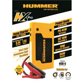 Avviatore per Batteria Auto Hummer HUMMHX 12 V 10000 Ah | Tienda24 - Global Online Shop Tienda24.eu