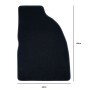 Alfombrilla para Coche OCC Motorsport OCCFD0018 Negro de OCC Motorsport, Alfombrillas antideslizantes - Ref: S37114404, Preci...