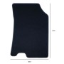 Alfombrilla para Coche OCC Motorsport OCCRT0036 Negro de OCC Motorsport, Alfombrillas antideslizantes - Ref: S37114431, Preci...