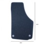 Tapis pour voitures OCC Motorsport OCCST0015 Noir de OCC Motorsport, Tapis anti-dérapants - Réf : S37114437, Prix : 32,25 €, ...