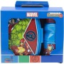 Brotzeitdose mit Flasche The Avengers CZ11275 380 ml 17 cm Kunststoff | Tienda24 - Global Online Shop Tienda24.eu