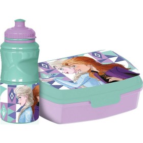 Set de Fiambrera y Bidón Frozen CZ11276 380 ml 17 cm Plástico de Frozen, Sets para el almuerzo - Ref: S37115906, Precio: 11,9...