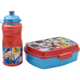 Set de Fiambrera y Bidón Mickey Mouse CZ11277 380 ml 17 cm Plástico de Mickey Mouse, Sets para el almuerzo - Ref: S37115907, ...