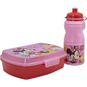 Contenitore per il pranzo con Bottiglia Minnie Mouse CZ11278 380 ml 17 cm Plastica di Minnie Mouse, Set per il pranzo - Rif: ...