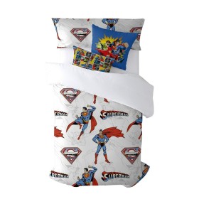 Copripiumino Superman Man of Steel Multicolore 175 Fili 260 x 240 cm