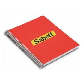 Bloc de Notes Sabelt SBZ240600 Rouge de Sabelt, Blocs mémo - Réf : S3711849, Prix : 21,11 €, Remise : %