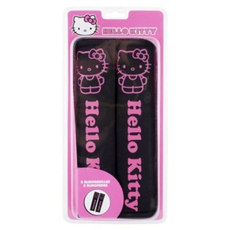 Sicherheitsgurt-Polster HELLO KITTY CS4 Schwarz | Tienda24 - Global Online Shop Tienda24.eu