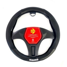 Steering Wheel Cover Momo MOMLSWC0EASBK Black Universal by Momo, Steering wheels and shafts - Ref: S3715786, Price: 15,89 €, ...