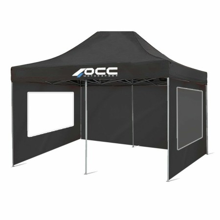 Tent Wall OCC Motorsport OCCCARP33 Black Oxford 420D 6 x 2 m Window by OCC Motorsport, Event Shelters & Gazebos - Ref: S37267...