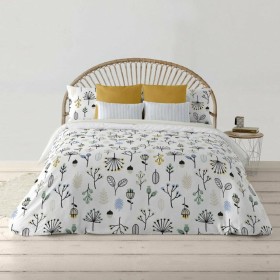 Duvet cover set Vision Love Dark grey | Tienda24 Tienda24.eu