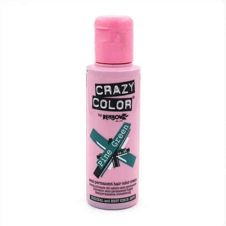 Couleur Semi-permanente Pine Green Crazy Color Nº 46 (100 ml) de Crazy Color, Coloration semi-permanente - Réf : S4245745, Pr...