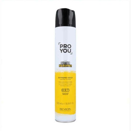 Laca de Fixação Extra Forte Pro You The Setter Revlon (500 ml) de Revlon, Lacas - Ref: S4246194, Preço: 8,51 €, Desconto: %