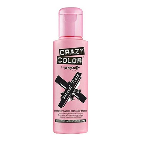 Couleur Semi-permanente Black Crazy Color Nº 32 (100 ml) de Crazy Color, Coloration semi-permanente - Réf : S4247893, Prix : ...