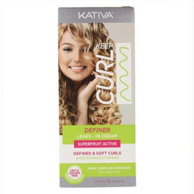 Crème pour Définir les Boucles Keep Curl Definer Leave In Kativa (200 ml) Kativa - 1