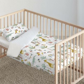 Housse de couette pour berceau Kids&Cotton Kanu 100 x 120 cm | Tienda24 Tienda24.eu