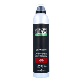 Cover Up Spray for Grey Hair Green Dry Color Nirvel Green Dry Mahogany (300 ml) by Nirvel, Semi-Permanent Colour - Ref: S4253...