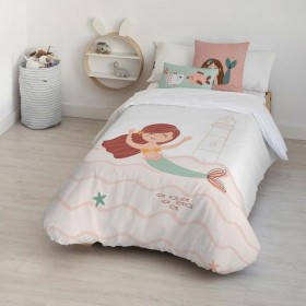 Juego de funda nórdica Alexandra House Living Estelia Multicolor Cama de 90 2 Piezas | Tienda24 Tienda24.eu