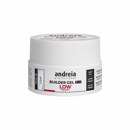 Smalto per unghie in gel Builder Low Viscosity Andreia Professional Builder Tonalità Chiara (22 g) di Andreia, Smalti in gel ...