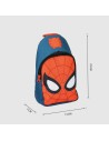 Sac à dos enfant Spider-Man Sac bandoulière Bleu Rouge 13 x 23 x 7 cm | Tienda24 Tienda24.eu