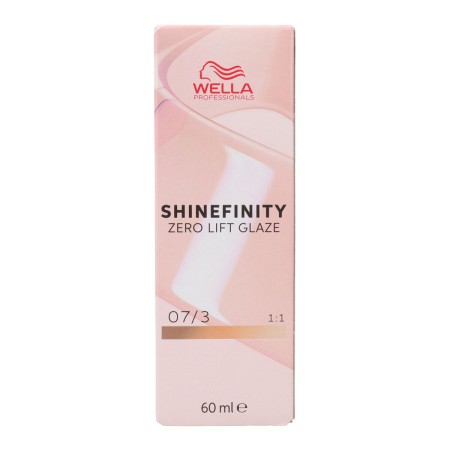 Tinta Semipermanente Wella Shinefinity Color Nº 07.3 60 ml de Wella, Coloração semipermanente - Ref: S4262425, Preço: 12,44 €...