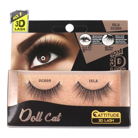 False Eyelashes Ebin New York Doll Cat Isla by Ebin New York, Eyes - Ref: S4262516, Price: 5,09 €, Discount: %