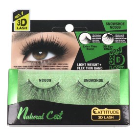 False Eyelashes Ebin New York Natural Cat Snowshoe by Ebin New York, Eyes - Ref: S4262532, Price: 5,09 €, Discount: %