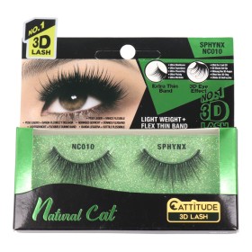 False Eyelashes Ebin New York Natural Cat Sphynx by Ebin New York, Eyes - Ref: S4262533, Price: 5,09 €, Discount: %