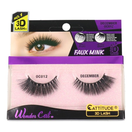 False Eyelashes Ebin New York Wonder Cat December by Ebin New York, Eyes - Ref: S4262588, Price: 5,09 €, Discount: %