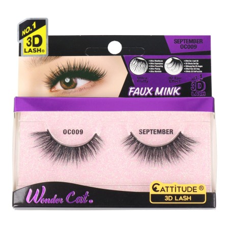 False Eyelashes Ebin New York Wonder Cat September by Ebin New York, Eyes - Ref: S4262594, Price: 5,09 €, Discount: %