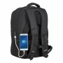 Mochila para Portátil e Tablet com Saída USB Safta 15,6'' Preto 30 x 43 x 16 cm de Safta, Bolsas e capas para computadores po...