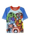 Bathing T-shirt The Avengers Blue | Tienda24 Tienda24.eu