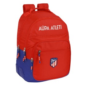 Mochila Escolar Atlético Madrid Vermelho Azul Marinho (32 x 42 x 15 cm) de Atlético Madrid, Mochilas infantis - Ref: S4307148...