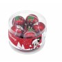 Boule de Noël Mickey Mouse Happy smiles 10 Unités Rouge Plastique (Ø 6 cm) de Mickey Mouse, Noël - Réf : S4307225, Prix : 5,7...