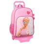 School Rucksack with Wheels Barbie Girl Pink 33 x 42 x 14 cm by Barbie, Children's Backpacks - Ref: S4307675, Price: 30,27 €,...