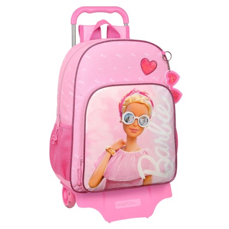 Mochila Escolar con Ruedas Barbie Girl Rosa 33 x 42 x 14 cm de Barbie, Mochilas infantiles - Ref: S4307675, Precio: 30,20 €, ...