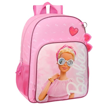 School Bag Barbie Girl Pink 33 x 42 x 14 cm by Barbie, Children's Backpacks - Ref: S4307676, Price: 18,07 €, Discount: %