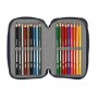 School Case with Accessories F.C. Barcelona 12.5 x 20.5 x 6 cm (41 Pieces) by F.C. Barcelona, Pencil cases - Ref: S4308371, P...