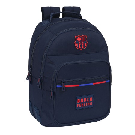 School Bag F.C. Barcelona Navy Blue 32 x 42 x 15 cm by F.C. Barcelona, Children's Backpacks - Ref: S4308384, Price: 38,61 €, ...