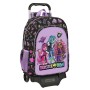 School Rucksack with Wheels Monster High Creep Black 33 x 42 x 14 cm by Monster High, Children's Backpacks - Ref: S4308570, P...