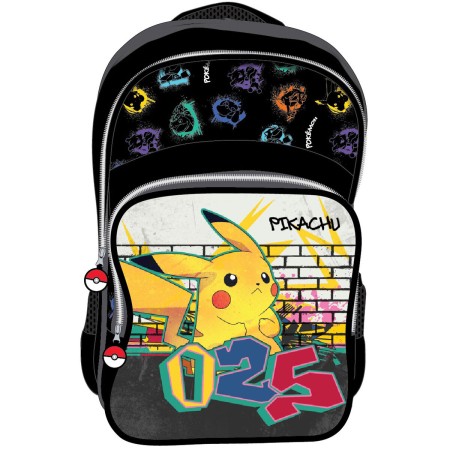 School Bag Pokémon Pikachu Multicolour by Pokémon, Children's Backpacks - Ref: S4308654, Price: 17,69 €, Discount: %