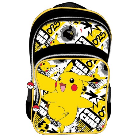 School Bag Pokémon Pikachu Multicolour by Pokémon, Children's Backpacks - Ref: S4308655, Price: 17,69 €, Discount: %