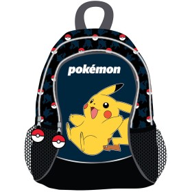 Mochila Escolar Pokémon Pokeball Azul Preto 30 x 40 x 15 cm de Pokémon, Mochilas infantis - Ref: S4308666, Preço: 11,02 €, De...