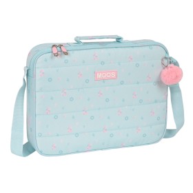 Cartable d'école Moos Garden Turquoise 38 x 28 x 6 cm de Moos, Sacs à dos enfant - Réf : S4308760, Prix : 8,77 €, Remise : %